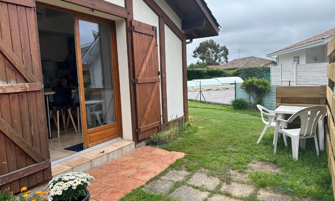 Soorts-Hossegor Apartamento | Petite maison plein pied jardin