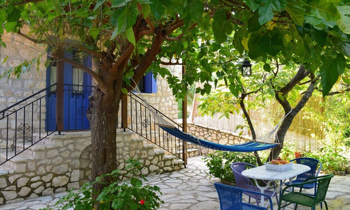 Katokhorion Casa | Petrino Guesthouse Hermosa En Katohori Aldea En la isla de Lefkada