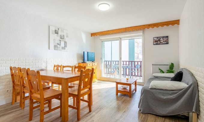 Germ Apartamento | Peyragudes: Apartamento 8 pers, balcón, aparcamiento, wifi