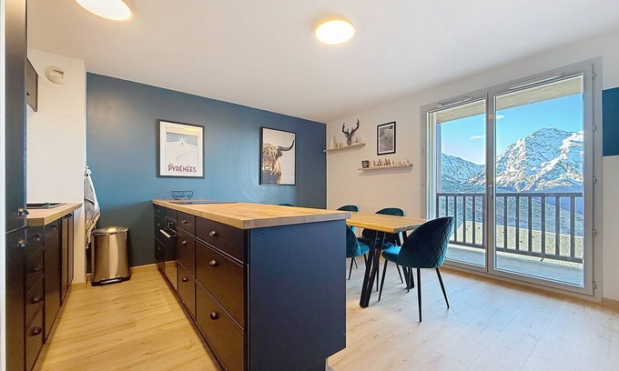 Peyragudes Apartamento | PEYRAGUDES renovated apartment, sheets, towels and end-of-stay cleaning included
