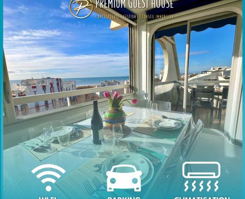 Le Couchant Apartamento | PGH N9- Vue Mer, 100m de la Plage & Parking Privé