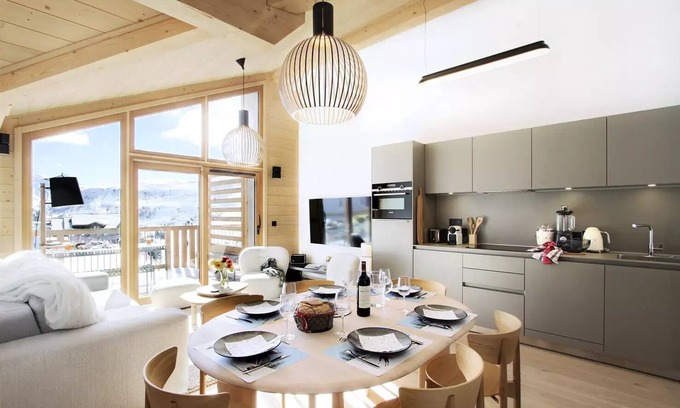 Bergers Apartamento | PHOB45 Cocooning Wohnung mit freiliegenden Balken auf der obersten Etage