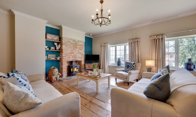 Happisburgh Casa | Phoenix Cottage - Tres Habitaciones Casa, Capacidad 6