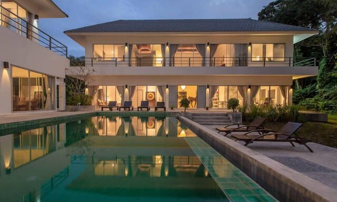 Sa Khu Villa | Phuket Seaview Villa; caminar a la playa