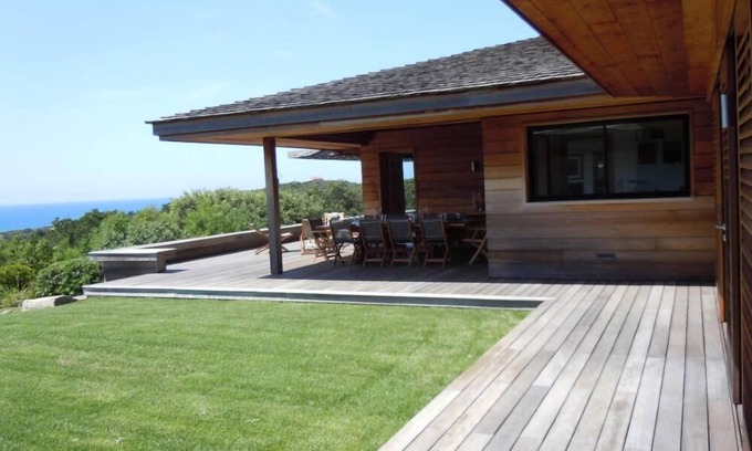 Pianotolli-Caldarello Villa | Pianottoli Caldarello: villa Arquitecto con vista al mar piscina 180 Córcega del Sur