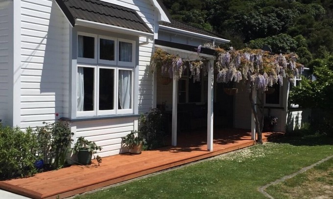 Picton Villa | Picton Paradise en Waikawa con spa privado