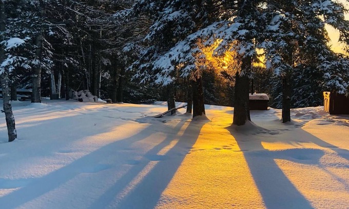 Fort Fairfield Casa | Picturesque Maine Cabin with Lake Access on 33 Acres