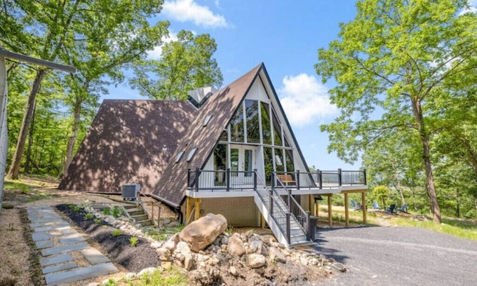 Maurertown Cabina | Picturesque views @ The Triple A-Frame