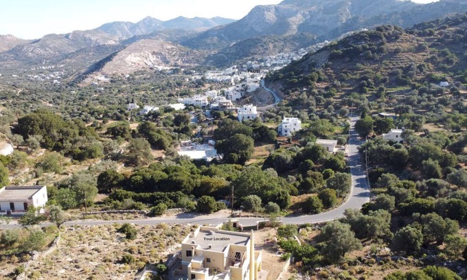 Filoti Apartamento | Piecefull country Home in Greek island (Naxos) Oak & Olive seanery Free Parking