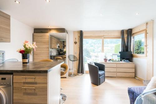Demi-Quartier Apartamento | Pied-à-terre cosy face aux pistes de La Princesse