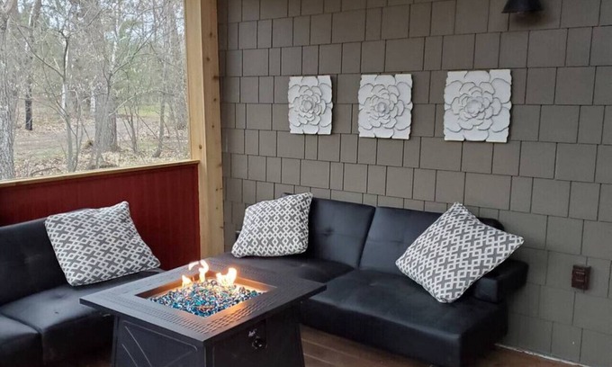 Pine City Cabina | Pine City/River/kayaks/dogs/firepit/screen porch