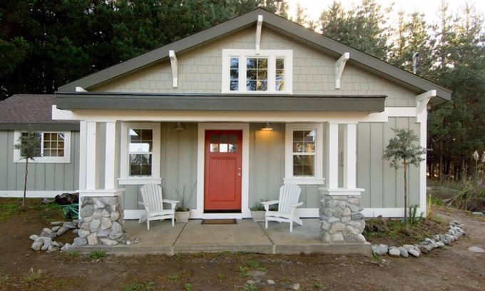 Bodega Bay Casa | Pine View Bungalow - VISTA AL MAR BUNGALOW EN LOS PINOS EN BODEGA BAY