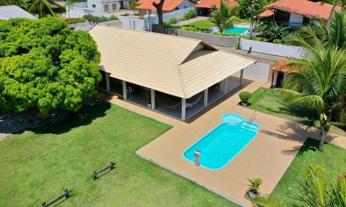 Barra Mar Casa | Piscina/Churrasqueira/100m BeiraMar/3Qrts com AR