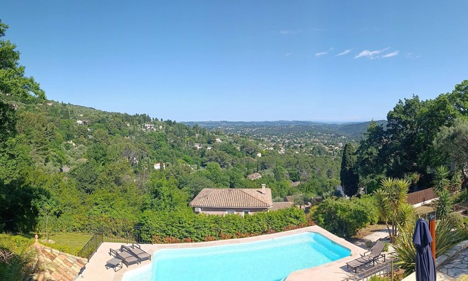 Speracedes Casa | Piscine et Vue Panoramique à Spéracèdes