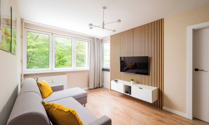 Ochota Apartamento | Plac Zawiszy Deluxe Apartment