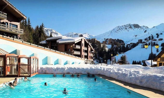 Plagne 1800 Apartamento | Plagne 1800 - Studio 4 people with swimming pool - 150m from the chairlift