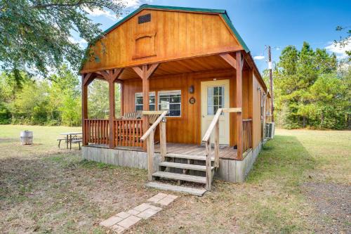 Waller Casa | Plantersville Cabin on 50 Acres with Pond and Fire Pit