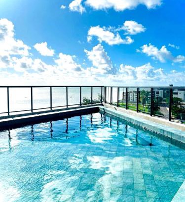 Joao Pessoa Apartamento | plat de luxo em frente ao oceano