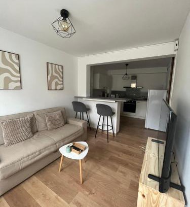 Sainte-Marie-la-Mer Apartamento | Playa Del Sol Moderne Clim Vélo