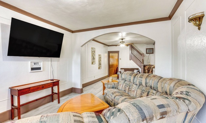 Mount Carmel Casa | Playroom & Fenced Yard: Mt Carmel Family Home!