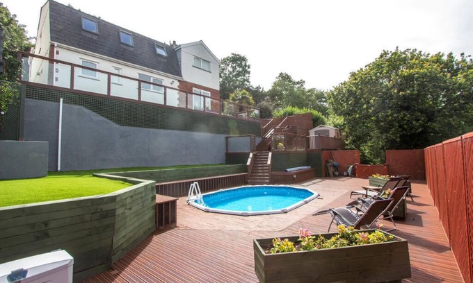Plymouth Casa | Plymouth Pearn Perfection, spacious home with heated pool!