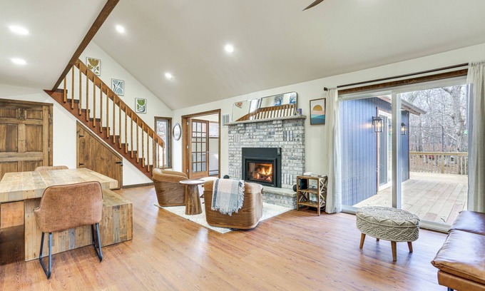Bushkill Casa | Pocono Mountain Family Home w/ Deck + Grill