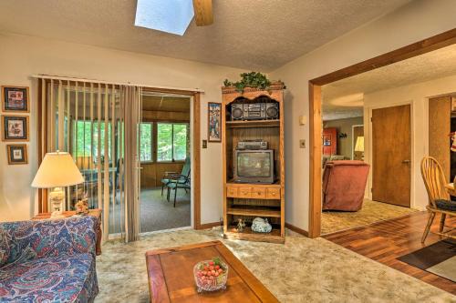 Locust Lake Village Casa | Poconos Home with Fire Pit, Walk to Locust Lake!