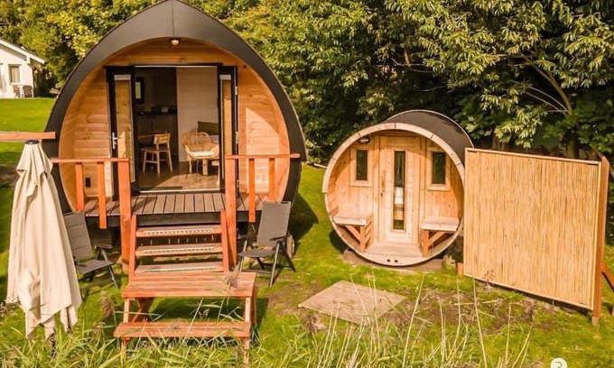 Oostrum Casa | Pod Hotelkamer met Slaapbarrel