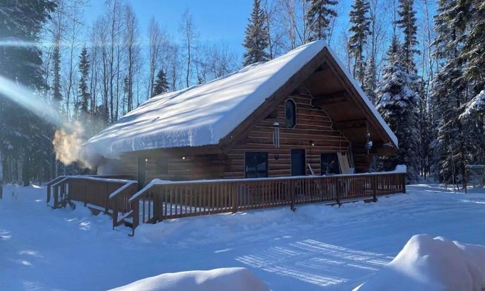 North Pole Cabina | Polar Luxe Log Home （极地豪华小屋）
