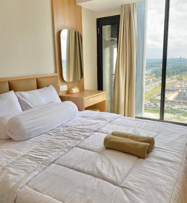 Batam Apartamento | Pollux Habibie Apartment - 1617 Free Wifi & Netflix, Pool & City View