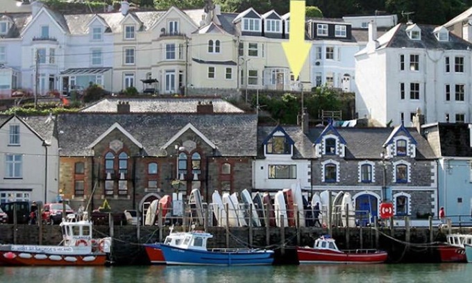 West Looe Apartamento | Polmear Harbour View With Terrace