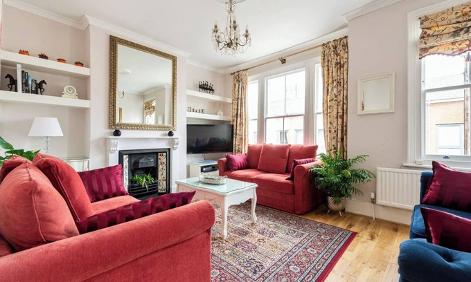 Sands End Apartamento | Apartamento victoriano Fulham / Chelsea (ofertas cortas / largas disponibles, consultar)