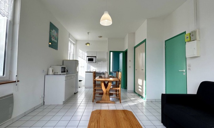 Quend Casa | Pommeraie 1, studio for 2 people 2 kms from Fort-Mahon