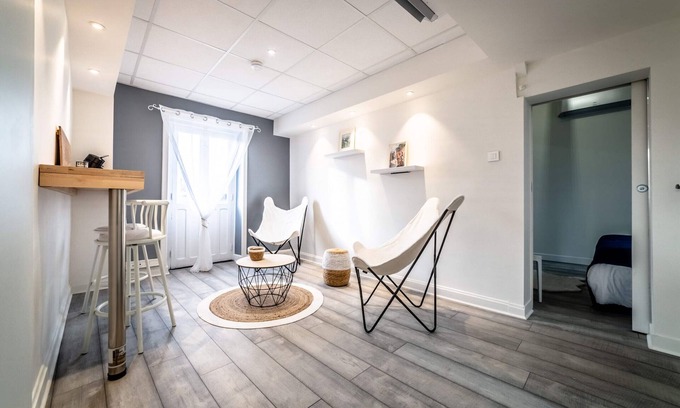 Brive-la-Gaillarde Apartamento | POMPIDOU 4 - Chic & Elégant - 2 chambres