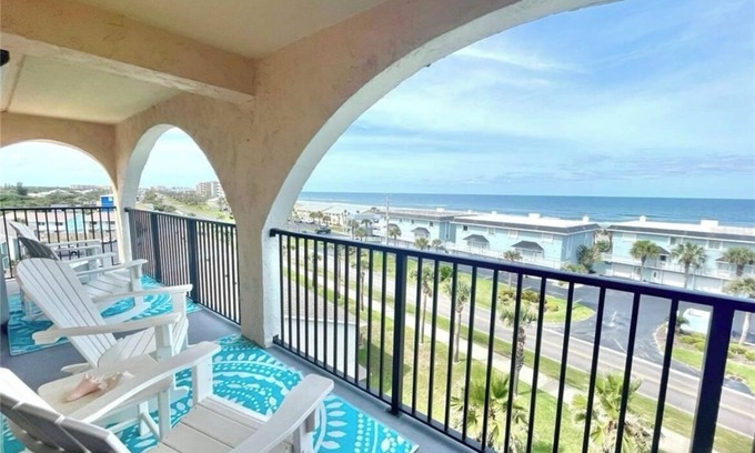 Ponce Inlet Condominio | Ponce Inlet 6th Floor Ocean View Corner Unit- 2bdrm 2bath- Non Drive Beach