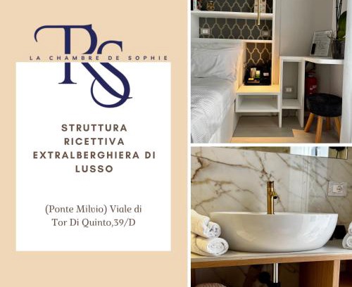 Tor di Quinto Apartamento | Ponte Milvio Suite & Parking- La Chambre de Sophie