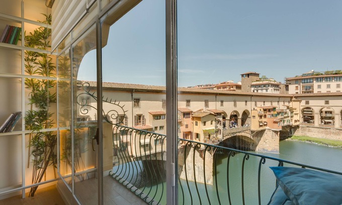 San Niccolo Apartamento | Ponte Vecchio Balcony