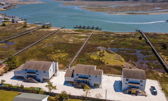 Chincoteague Casa | Pony Swim Crossing - Gorgeous Water Views!