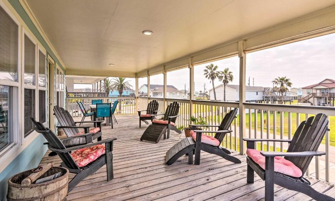 Terramar Beach Casa | Pool Access and Walk to Beach Galveston Home