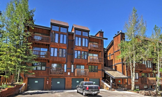 Four O'Clock Apartamento | Pool and Hot Tub Access Mountainside Breck Condo