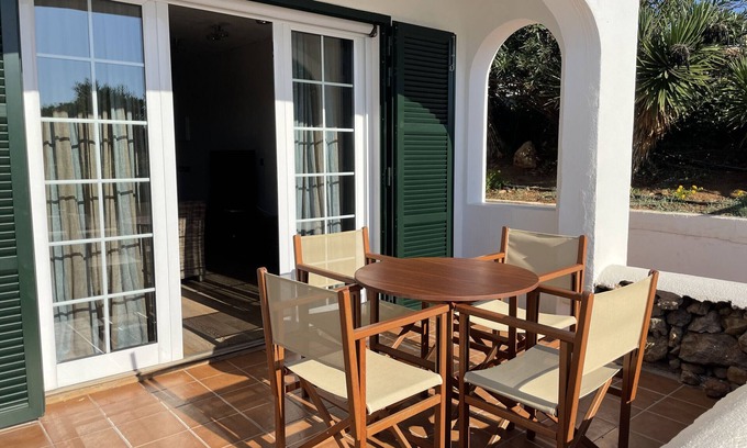 Fornells Apartamento | Piscina y vistas al mar en Fornells