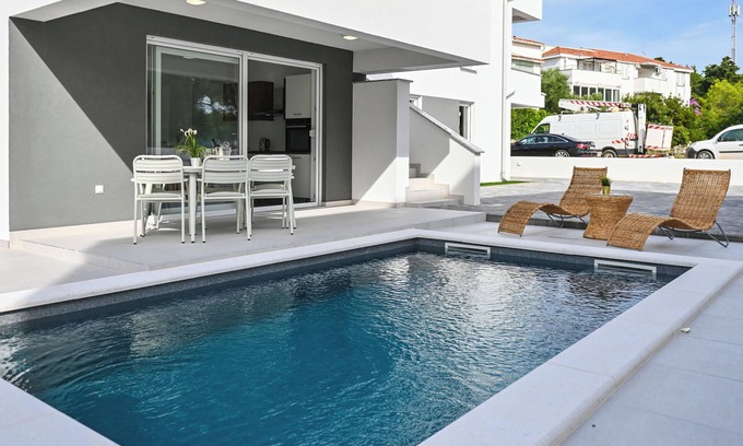 Novalja Apartamento | Pool apartments Banta A