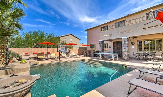 Laveen Village Casa | Pool, Game Room + Views: Laveen Village Getaway!