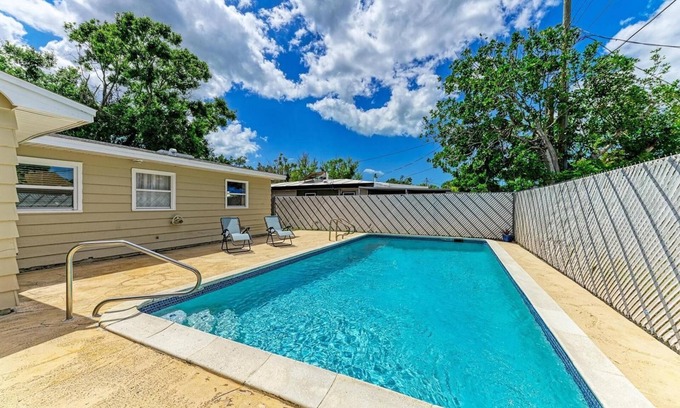 Sarasota Casa | Pool Home in Sarasota near Legacy Trail & Downtown