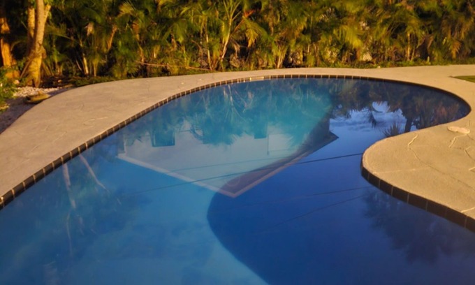 Redington Beach Casa | Pool Home one block from the beach with Putting Green