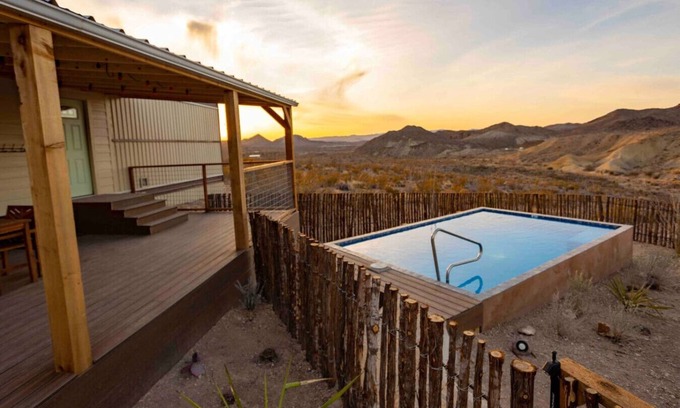 Terlingua Casa | Pool House #2 2 BDR + 2 Baths + Private Pool