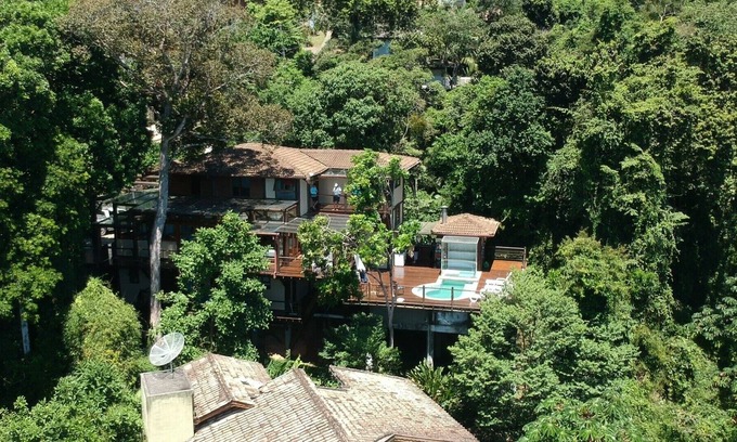 Sao Pedro Casa | Hydro piscina, vista al mar, Atlántico, condominio Costa