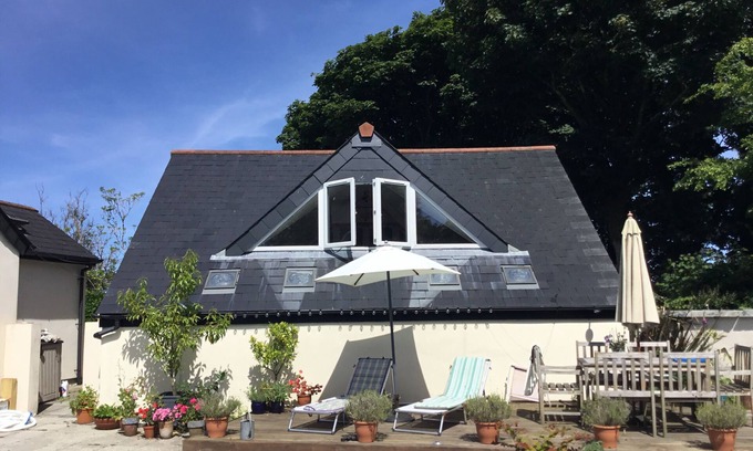 St Teath Casa | Pool Lodge, casa rural, propiedad con cocina, rural, North Cornwall