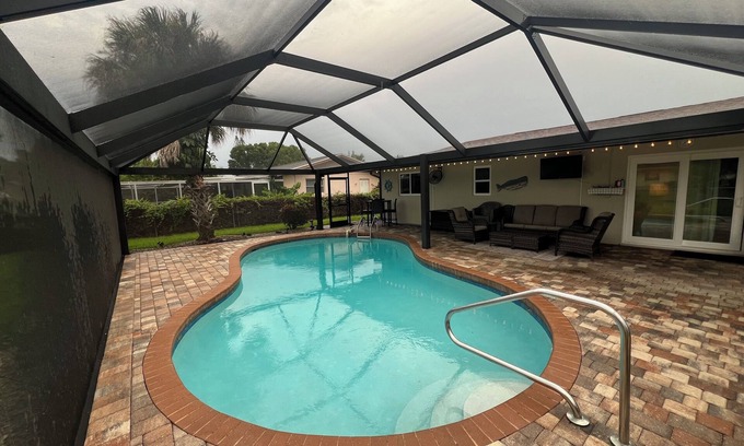 Cypress Lakes Estates Casa | Pool Paradise Central - Cozy 3 BR, 2 Bathroom home with heated pool & lanai