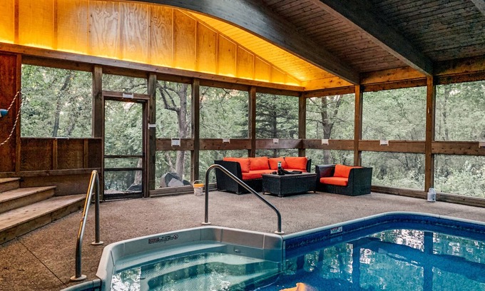 Woodbury Casa | ★Pool★Sauna ★7Beds 5Acres★Firepit